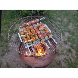 Gardenko kebabo lazdelės 43 cm 8 vnt.