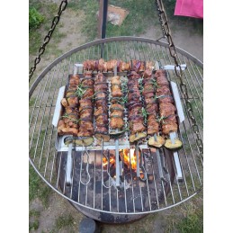 Gardenko kebabo lazdelės 43 cm 8 vnt.