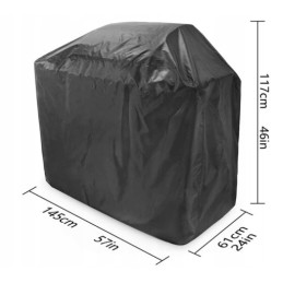 ⭐⭐Didelis dangtis dujinės grilio dangtis atsparus vandeniui 145x61x117 cm⭐⭐