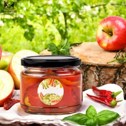 Etiketės stiklainiams, konservų lipdukai, rinkinys 50 vnt