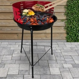 ⭐⭐Sodo grilis turistams nešiojamas apvalus anglis klasikinis kempingas⭐⭐