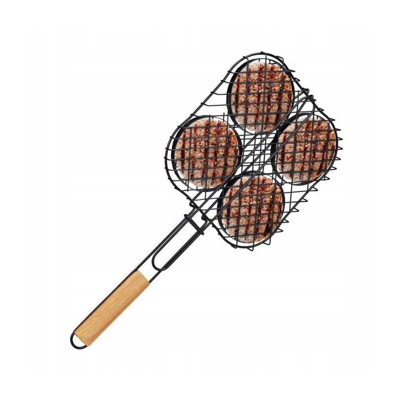 Grilio krepšelis mėsainiams ir paštetams