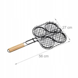 Grilio krepšelis mėsainiams ir paštetams