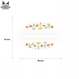50 vienetų etikečių medui, konservams, uogienėms, sultims, konservams, mėsai, vaisiams, tinktūroms
