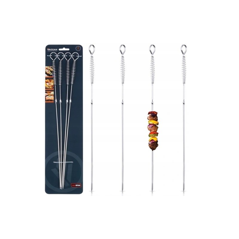 ⭐⭐4x plieniniai iešmai plieniniai iešmeliai, skirti vėrinukams kepti 42,5⭐⭐