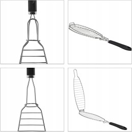 Nerūdijančio plieno grotelės relaxdays 58 5 x 2 5 cm