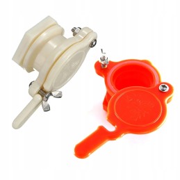 Atlenkiamas vožtuvas nusodinimo rezervuarams