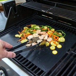 ⭐⭐10x tefloninis kilimėlis kepimui ant grotelių, daugkartinio naudojimo padėklas 40x33 cm⭐⭐