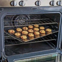 ⭐⭐10x tefloninis kilimėlis kepimui ant grotelių, daugkartinio naudojimo padėklas 40x33 cm⭐⭐