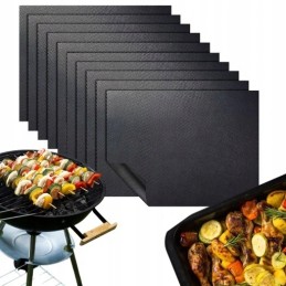 ⭐⭐10x tefloninis kilimėlis kepimui ant grotelių, daugkartinio naudojimo padėklas 40x33 cm⭐⭐