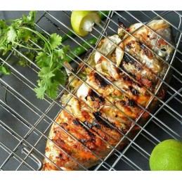 ⭐⭐Keliaus grotelės, chromuotas plienas, 40 x 30 cm⭐⭐