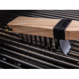 Tvirtas grotelių šepetys