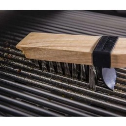 Tvirtas grotelių šepetys