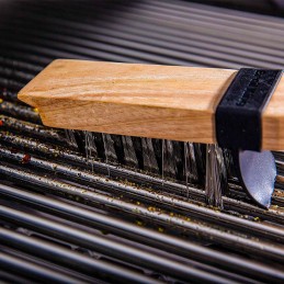 Tvirtas grotelių šepetys