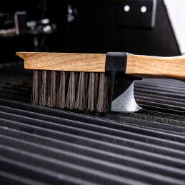 Tvirtas grotelių šepetys