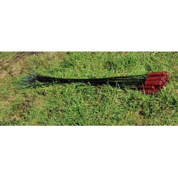 Tvirtos ugnies lazdos su 120 nerūdijančio plieno antgalių