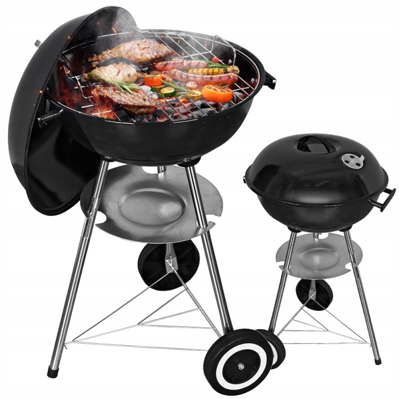 Activa kilnojamos sferinės grotelės su lentyna, skersmuo 43 cm