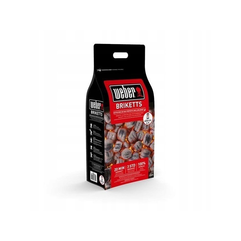 Briketas 8 kg Weber 17591
