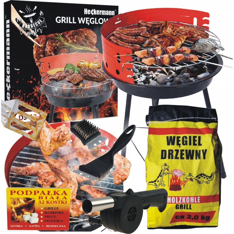 5 produktų rinkinys, reikalingas kepimui ant grotelių: