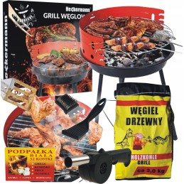 5 produktų rinkinys, reikalingas kepimui ant grotelių: