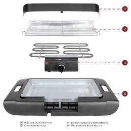 Clatronic BQ 261693 elektrinė stalo grilis
