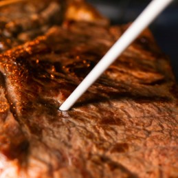 Skaitmeninis virtuvinis termometras mėsai, vynui, LCD zondas