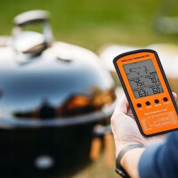 Skaitmeninis virtuvinis termometras mėsai, vynui, LCD zondas