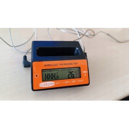 Skaitmeninis virtuvinis termometras mėsai, vynui, LCD zondas