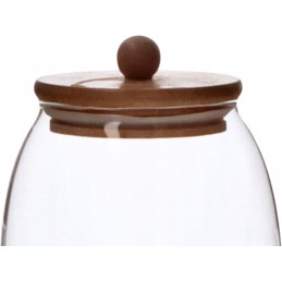 Asc20738 stiklinė tara su dangteliu - 0,75 l