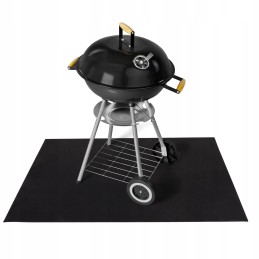 Apsauginis grilio kilimėlis 120x80cm didelis BBQ