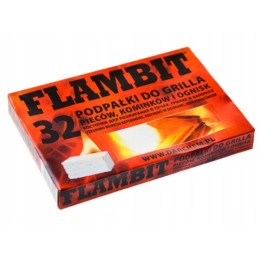 Flambit kepsninės žiebtuvėlis, baltas