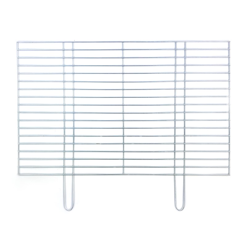 Grilio grotelės 80x50, chromuotos