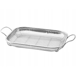 Grillplaat 45x28 cm roostevabast terasest põletused ja koored