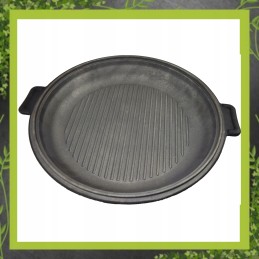 Ketaus grilio keptuvė, padėklas Vengrijos medžiokliniam katilui, 2,5l