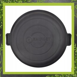 Ketaus grilio keptuvė, padėklas Vengrijos medžiokliniam katilui, 2,5l