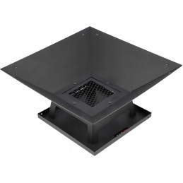 Lund 99715 steel fire pit with cover 45 x 45cm