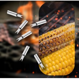 Plieninis grilio įrankių rinkinys patvarus 21 vnt. xxl priedai