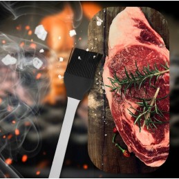 Plieninis grilio įrankių rinkinys patvarus 21 vnt. xxl priedai