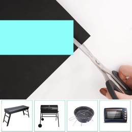 Tefloninis grilio kilimėlis grotelių apipjaustymui 300x40 cm, saugus