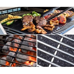 Tefloninis grilio kilimėlis grotelių apipjaustymui 300x40 cm, saugus