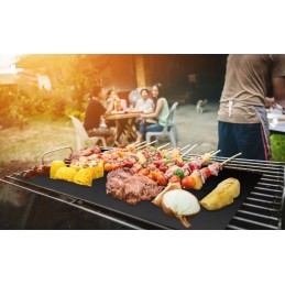 Tefloninis grilio kilimėlis grotelių apipjaustymui 300x40 cm, saugus