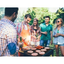 Tefloninis grilio kilimėlis grotelių apipjaustymui 300x40 cm, saugus