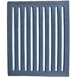 Ketaus židinio grotelės Nr.7 virtuvinei viryklei, 22x18