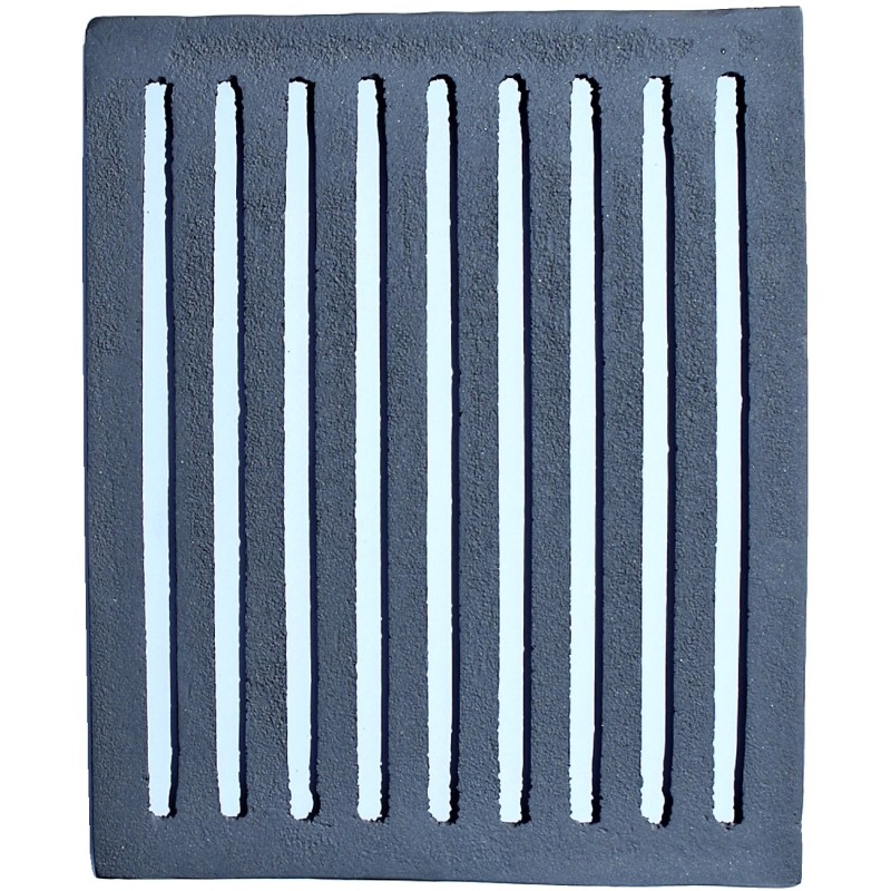 Ketaus židinio grotelės Nr.7 virtuvinei viryklei, 22x18