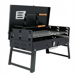 Lagaminas turistinis grilis, grotelės 43x23 gr9