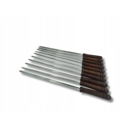 Rinkinyje 10 šampano taurių, 45 cm