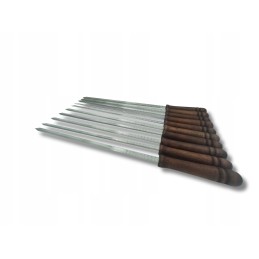 Rinkinyje 10 šampano taurių, 45 cm