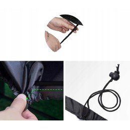 Vandeniui atsparus grilio dangtis 145 x 61 x 117 cm