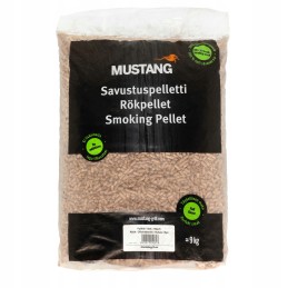 Rūkymo granulės - hikorio mediena (baltas riešutmedis) 9 kg - mustangas