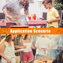 Nerūdijančio plieno grilio krepšelis daržovėms, žuviai, bulvytėms, šakutėms, 2 vnt